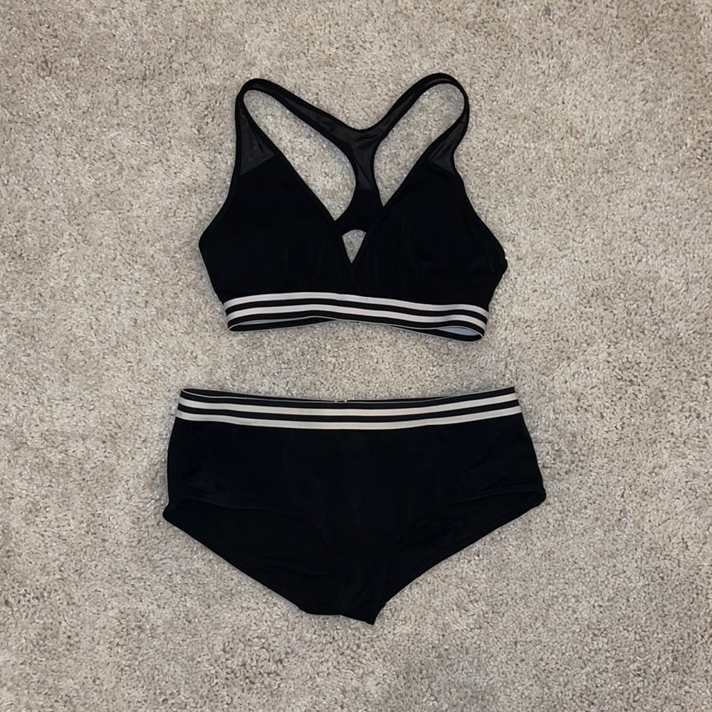 Black and White Bikini
